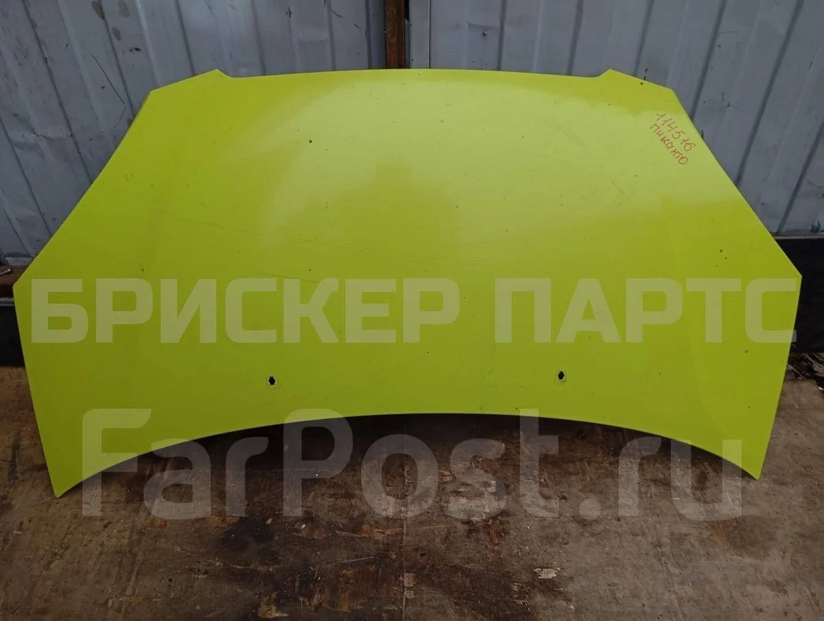 Капот Киа Пиканто I серия SA рестайлинг