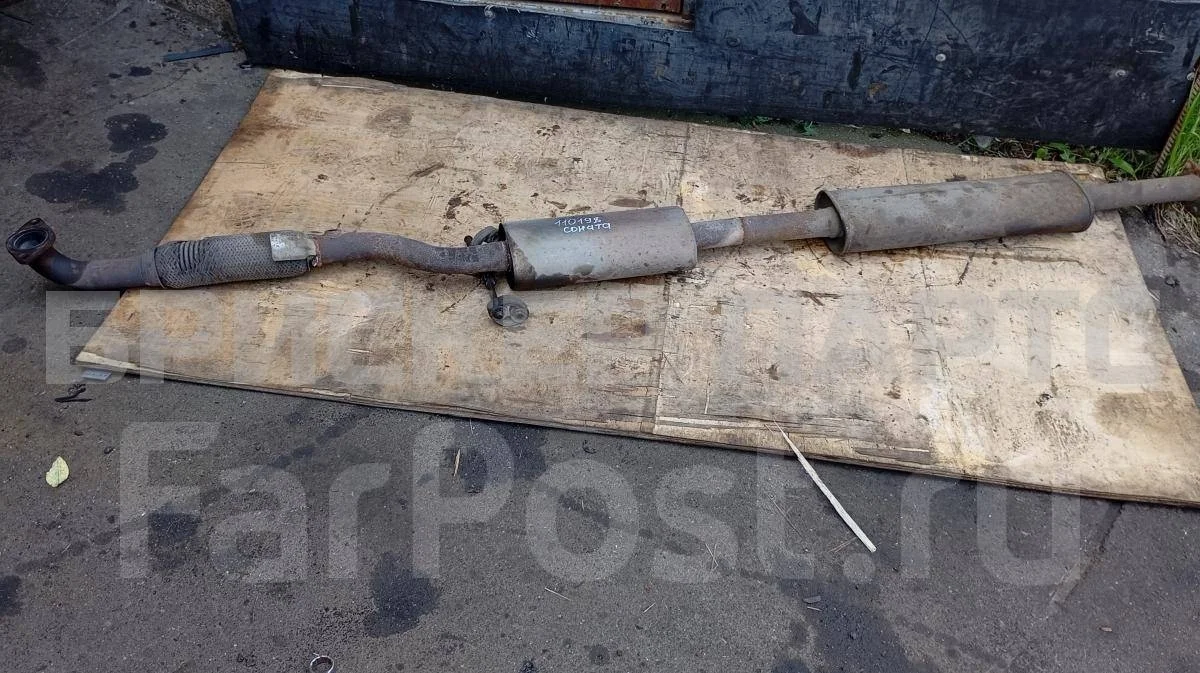 Резонатор глушителя Хендай Соната 4  (EF)