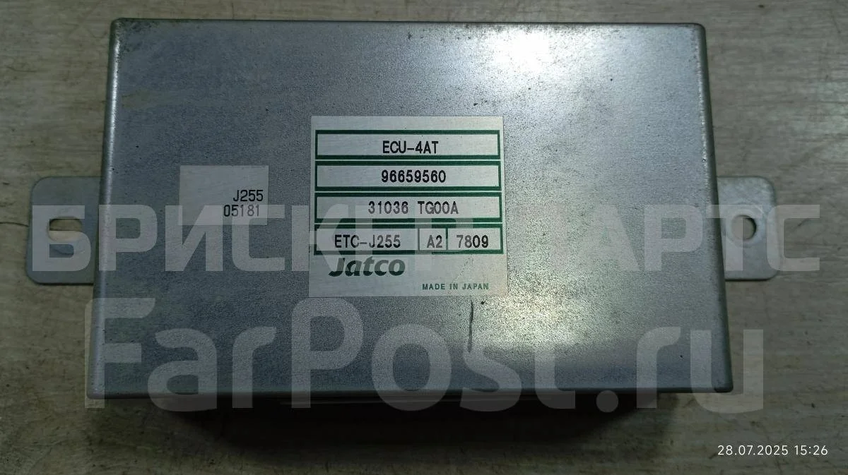 Блок управления АКПП Дэу Матиз M100, M150