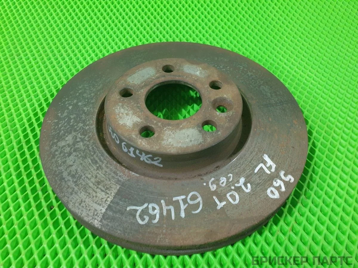 Диск тормозной перед Вольво S60 2