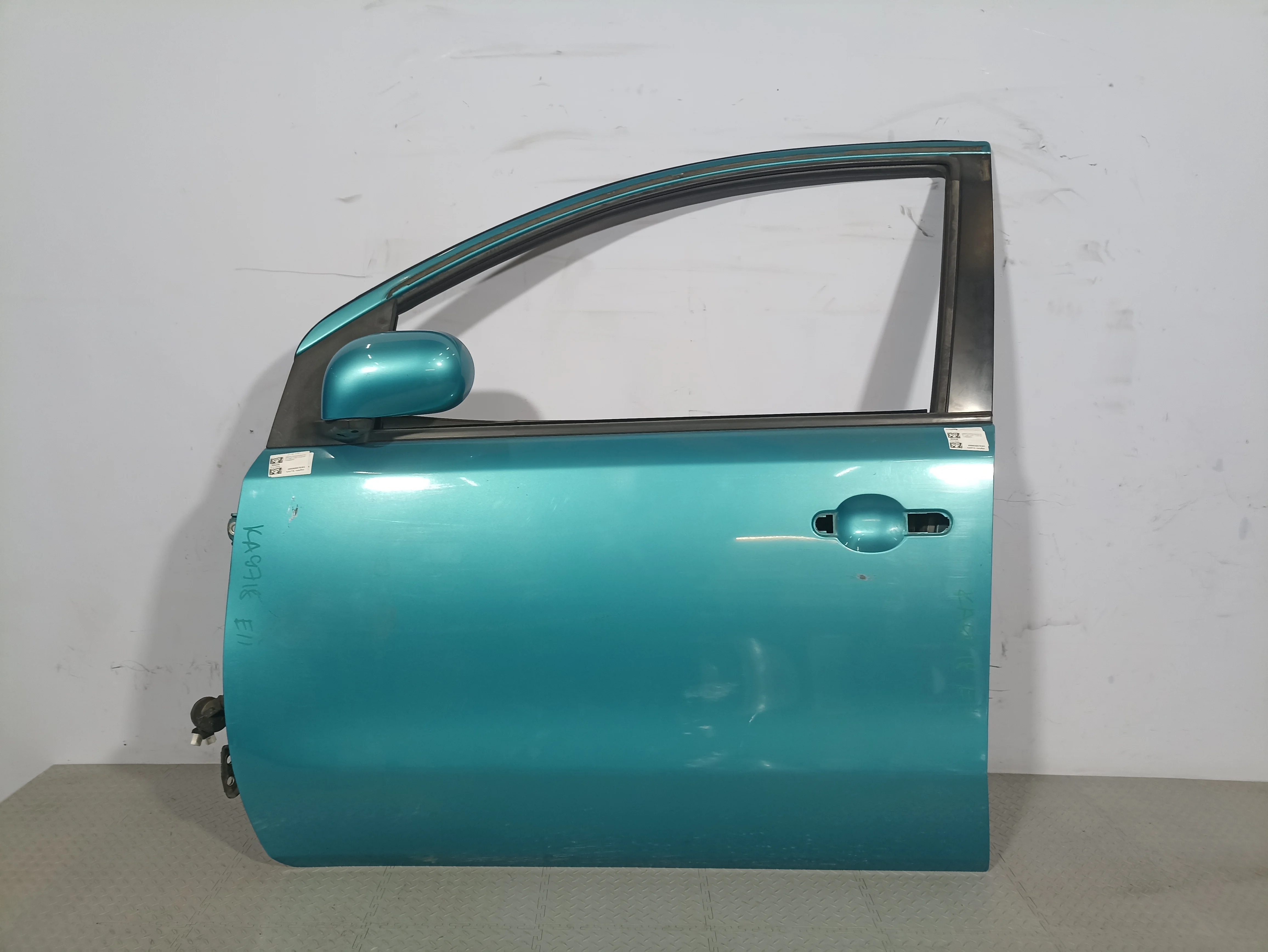 ДВЕРЬ NISSAN H010A1U6MA ПЕРЕД ЛЕВО голубой, FAC KA9718