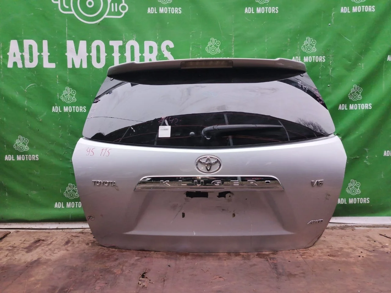 Дверь багажника Toyota Highlander 2 2007-2013 U40