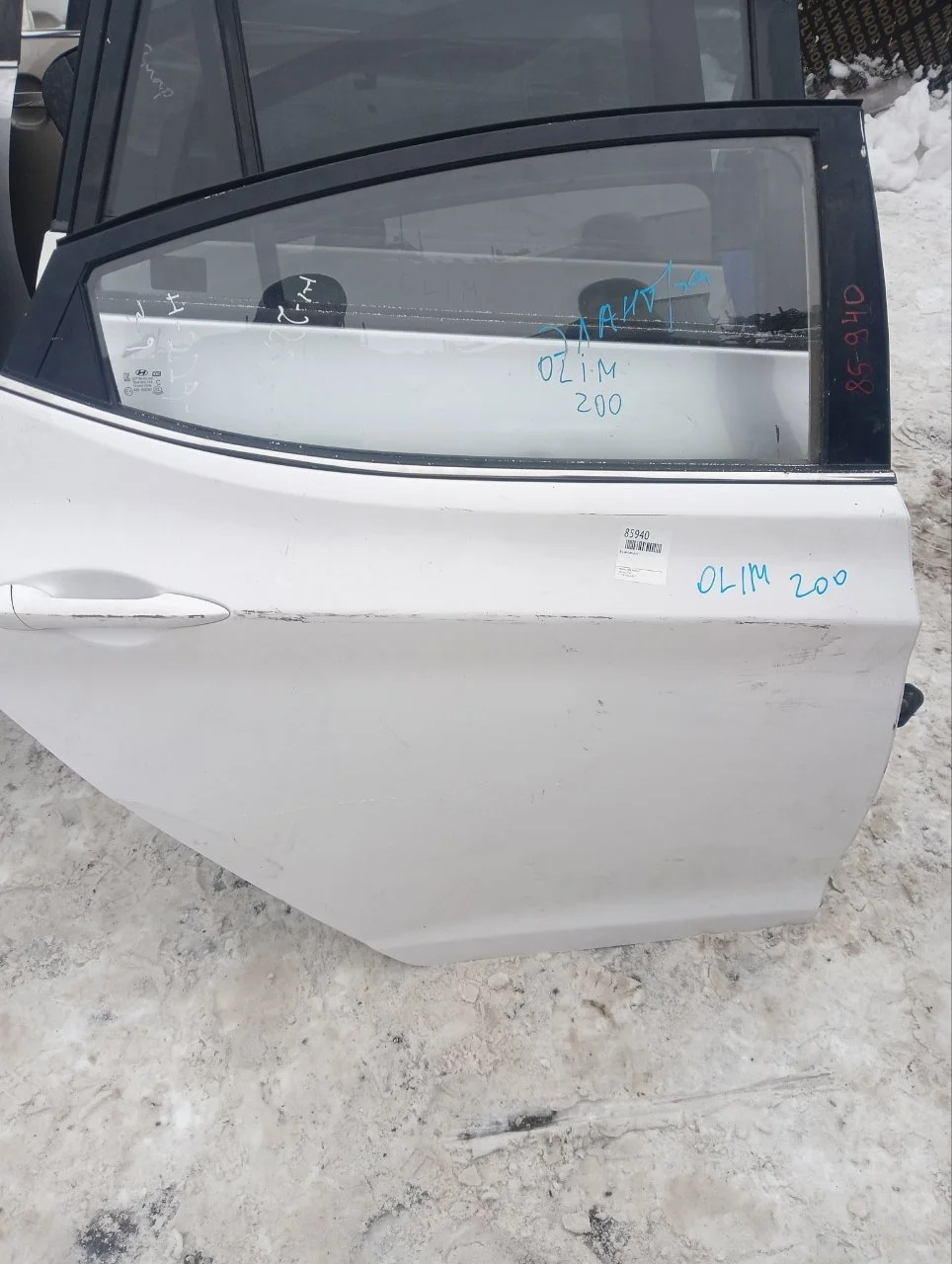 Дверь Hyundai Elantra 2010-2016 5