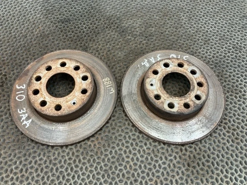 Диски тормозные Volkswagen Touran 2009 1K0615601AC 1.9 BXF, задние