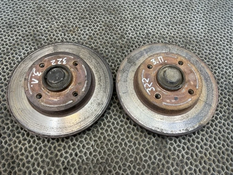 Диски тормозные Peugeot 307 2005 424934 2.0 EW10A, задние