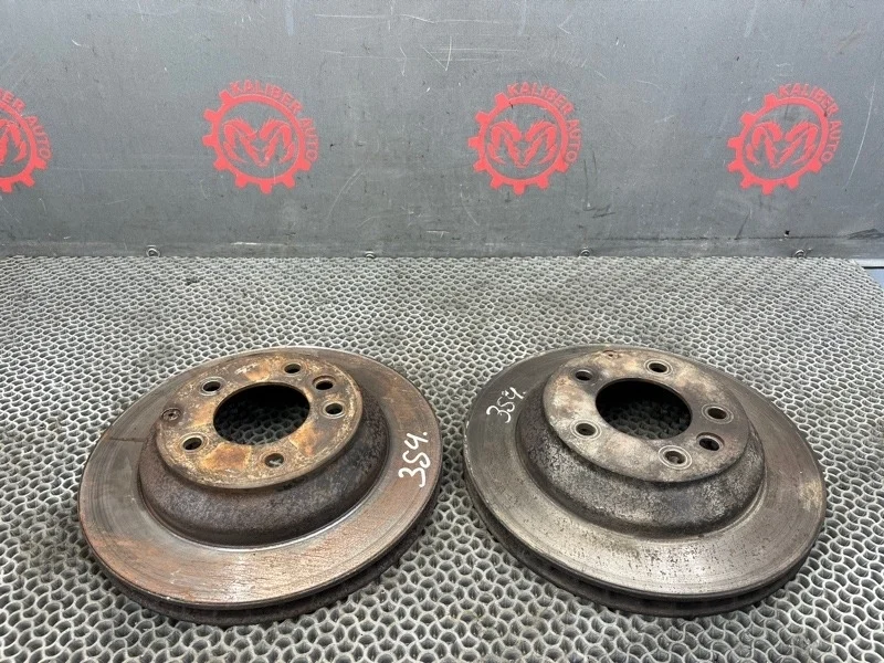 Диски тормозные Audi Q7 2007 7L8615601C 3.0 BUG, задние