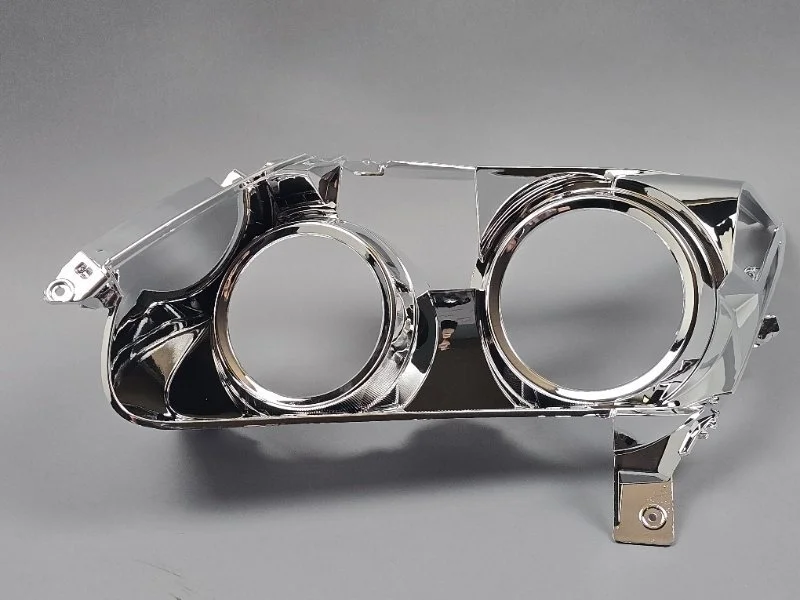 Маска фары хромированная Lexus LX 2012-2015 8118560F70 570, передняя левая