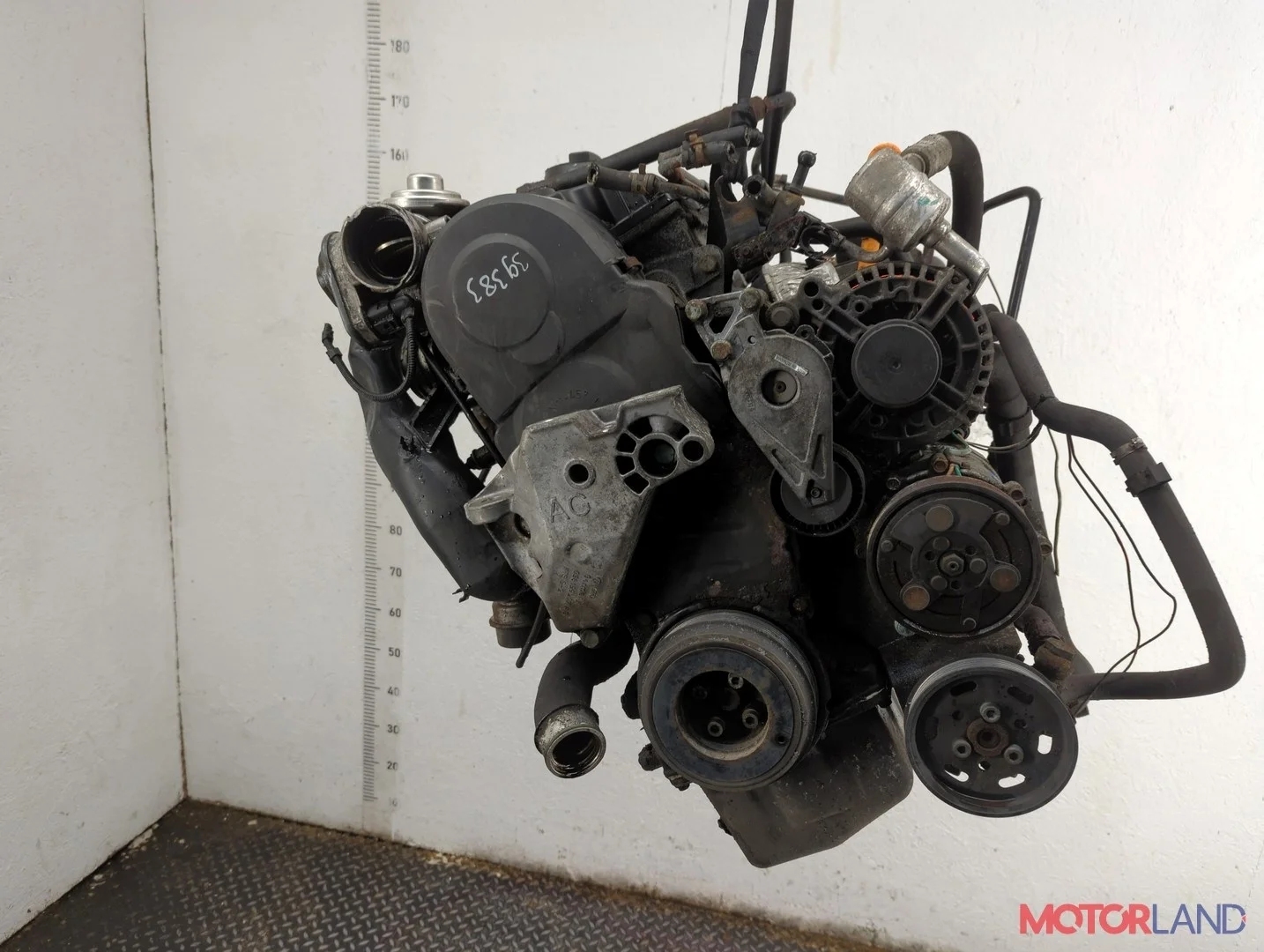 Двигатель (ДВС) Volkswagen Golf 4 1997-2006 КПП 5-ст.мех.(МКПП) AXR Дизель 1.9 л TDI