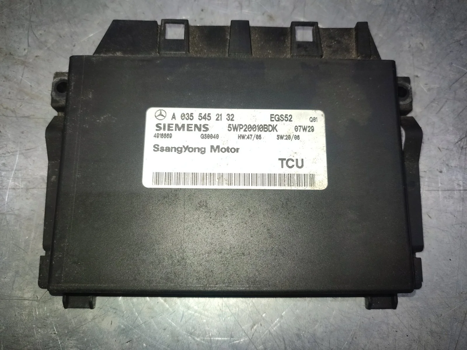 Блок управления акпп SsangYong Kyron 2008 D130