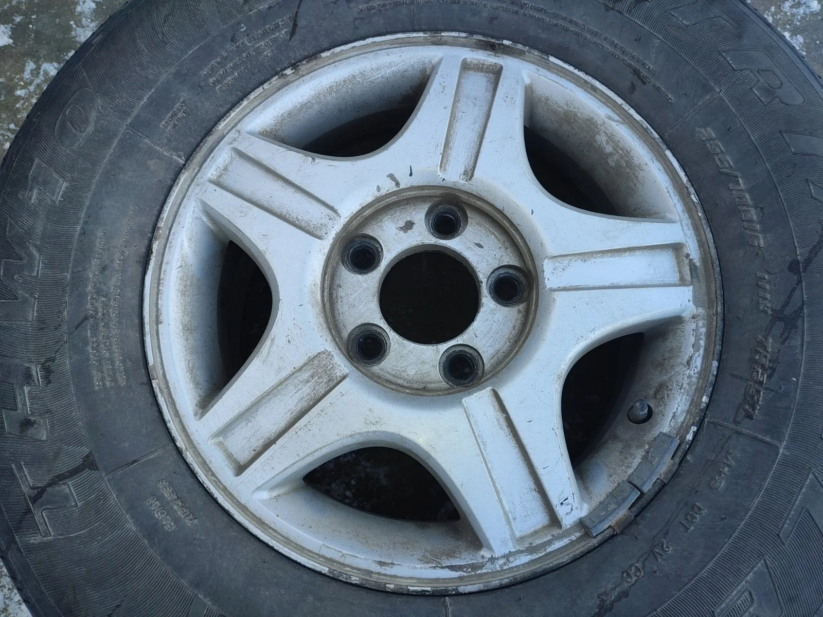 Диск колесный литой SsangYong Kyron 2008 D130