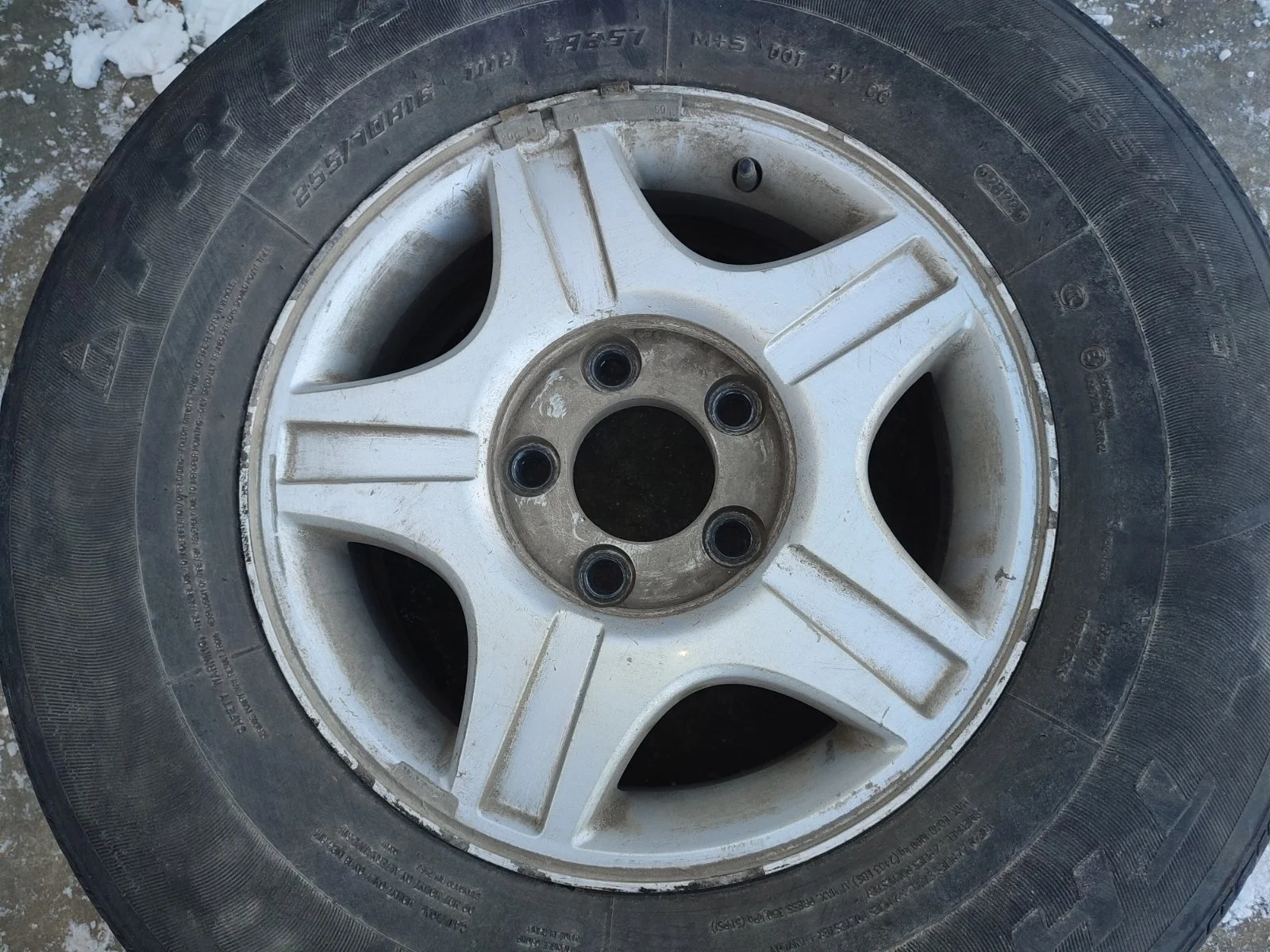 Диск колесный литой SsangYong Kyron 2008 D130