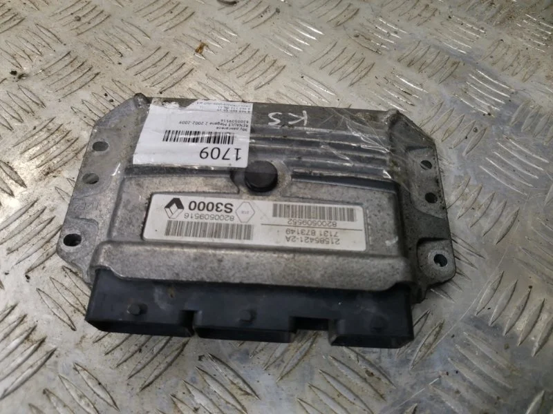 Блок управления двигателем RENAULT SCENIC 2003-2009 8200509516 1.6 К4М