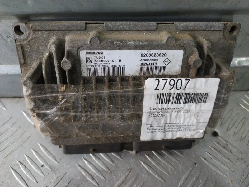 Блок управления АКПП RENAULT SCENIC 2003-2009 8200623620