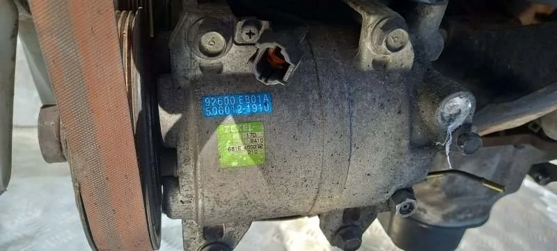 Компрессор кондиционера Nissan Pathfinder (R51M) 2004-2013 2006 92600EB01A ВНЕДОРОЖНИК 2.5 D YD25DDTI