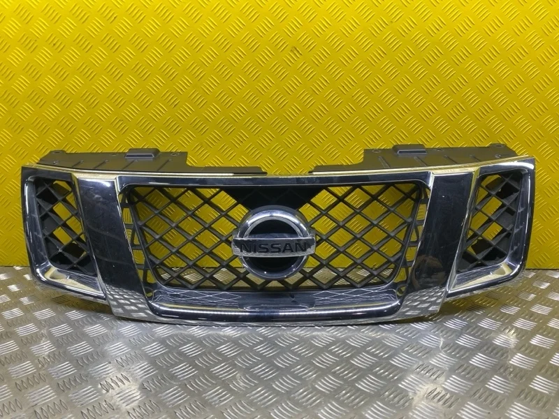 Решетка радиатора Nissan Navara (D40) 2004-2015 2012 623105X00A ПИКАП 2.5 D YD25DDTI