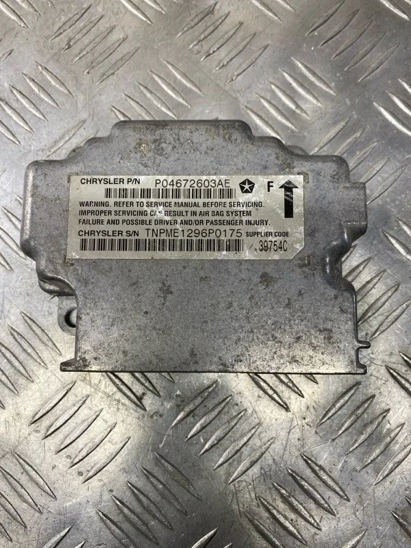 Блок AirBag Dodge Caliber I (2006-2012) 2006 P04672603AE 2.0 D ECD