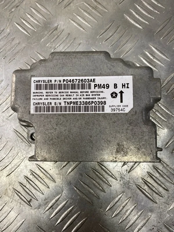 Блок AirBag Dodge Caliber I (2006-2012) 2008 P04672603AE 2.0 I ECN
