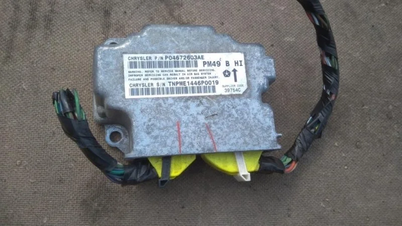 Блок AirBag Dodge Caliber I (2006-2012) 2006 P04672603AE 2.0 I ECN
