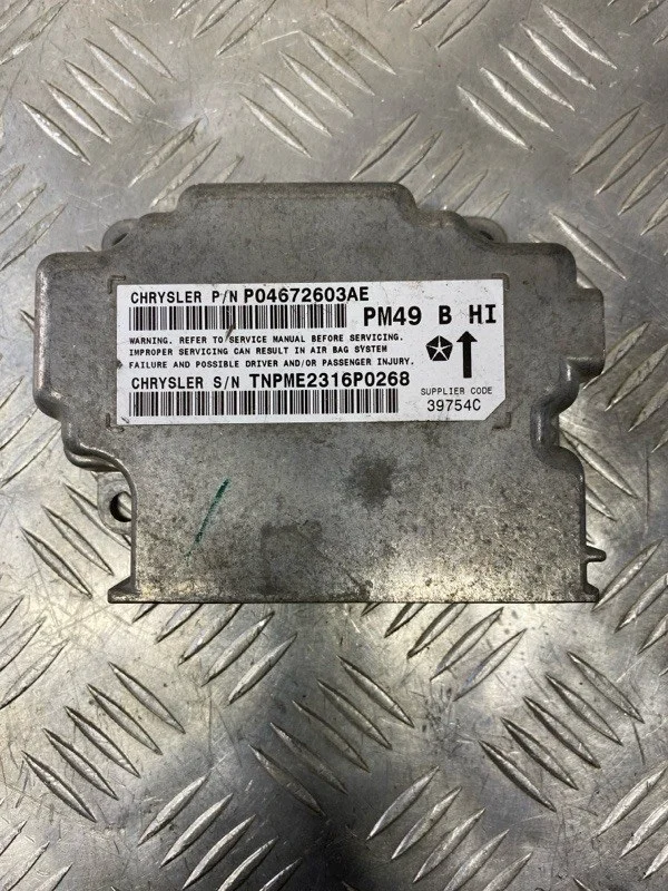 Блок AirBag Dodge Caliber I (2006-2012) 2007 P04672603AE 1.8 I EBA