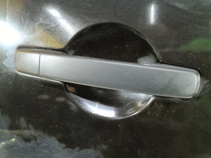 Ручка двери наружная задняя правая Nissan Navara (D40) 2004-2015 2010 80640EB100 2.5 D YD25DDTI