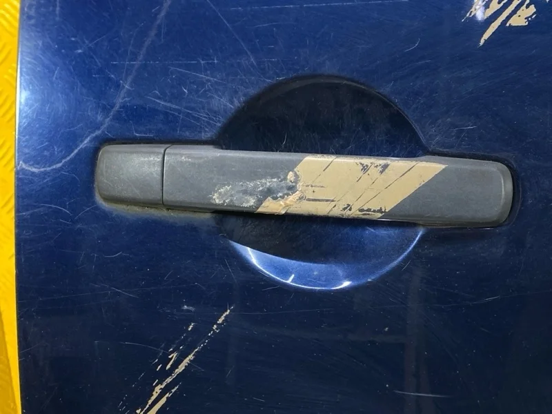 Ручка двери наружная задняя правая Nissan Navara (D40) 2004-2015 2010 80640EB100 ПИКАП 2.5 D YD25DDTI