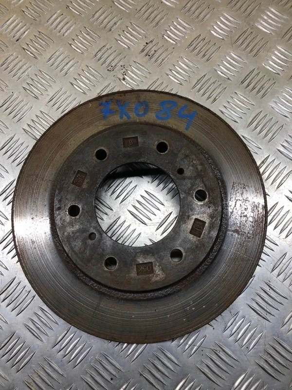 Диск тормозной передний Mitsubishi L200 (2006-2015) 2006 MN102276 ПИКАП 2.5 D 4D56