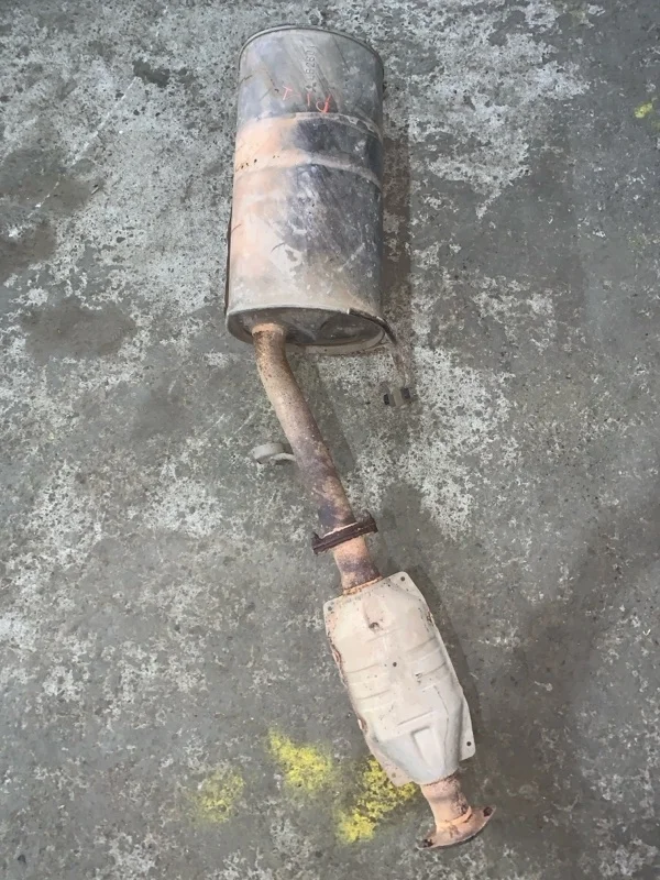 Глушитель Mitsubishi Pajero IV (2006-2019) 2007 1571A320 ВНЕДОРОЖНИК 3.8 I