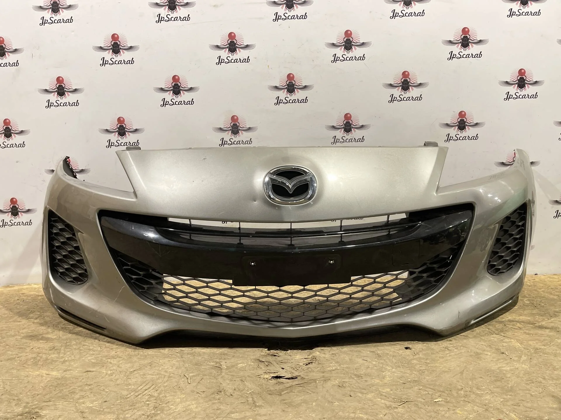 Бампер передний Mazda 3 BL Рестайлинг в сборе