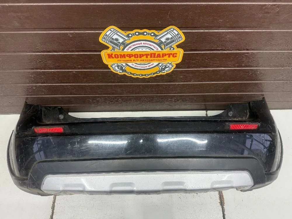 Бампер задний Suzuki SX4 I рестайлинг (2009—2014)