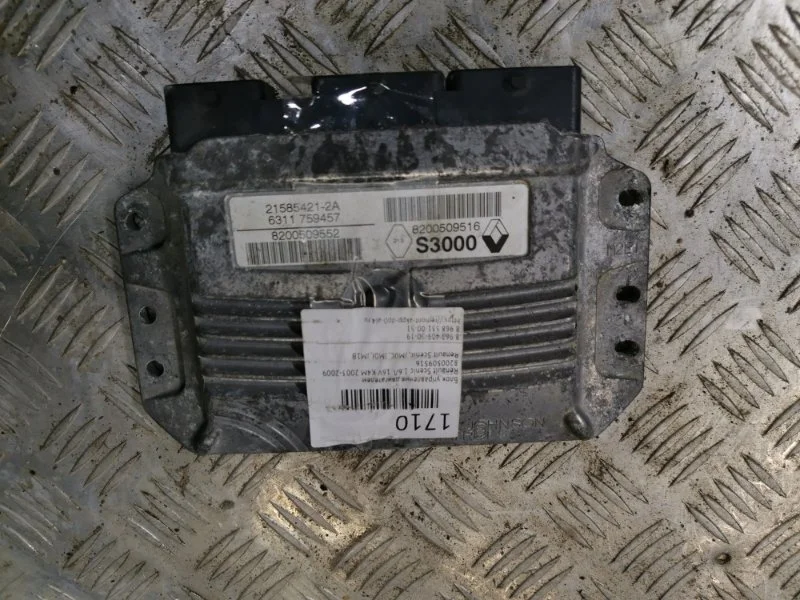 Блок управления двигателем RENAULT MEGANE 2003-2008 8200509516 1.6 16V
