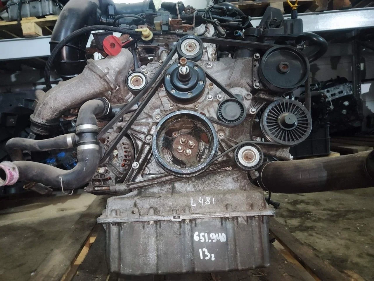 Двигатель 651940 Mercedes-Benz Viano Restailing 2.2 Дизель