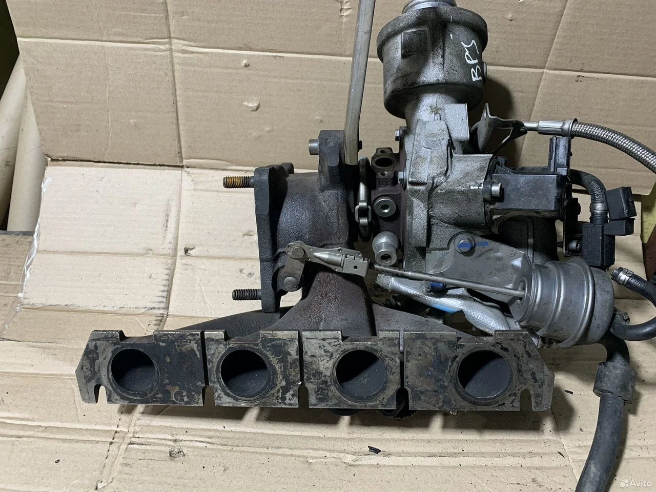 Турбина 2.0 tfsi bpj byk audi a6 a4