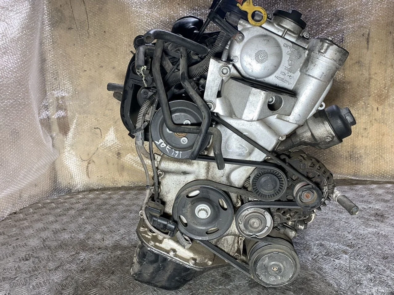 Двигатель cgp 1.2 volkswagen polo skoda rapid