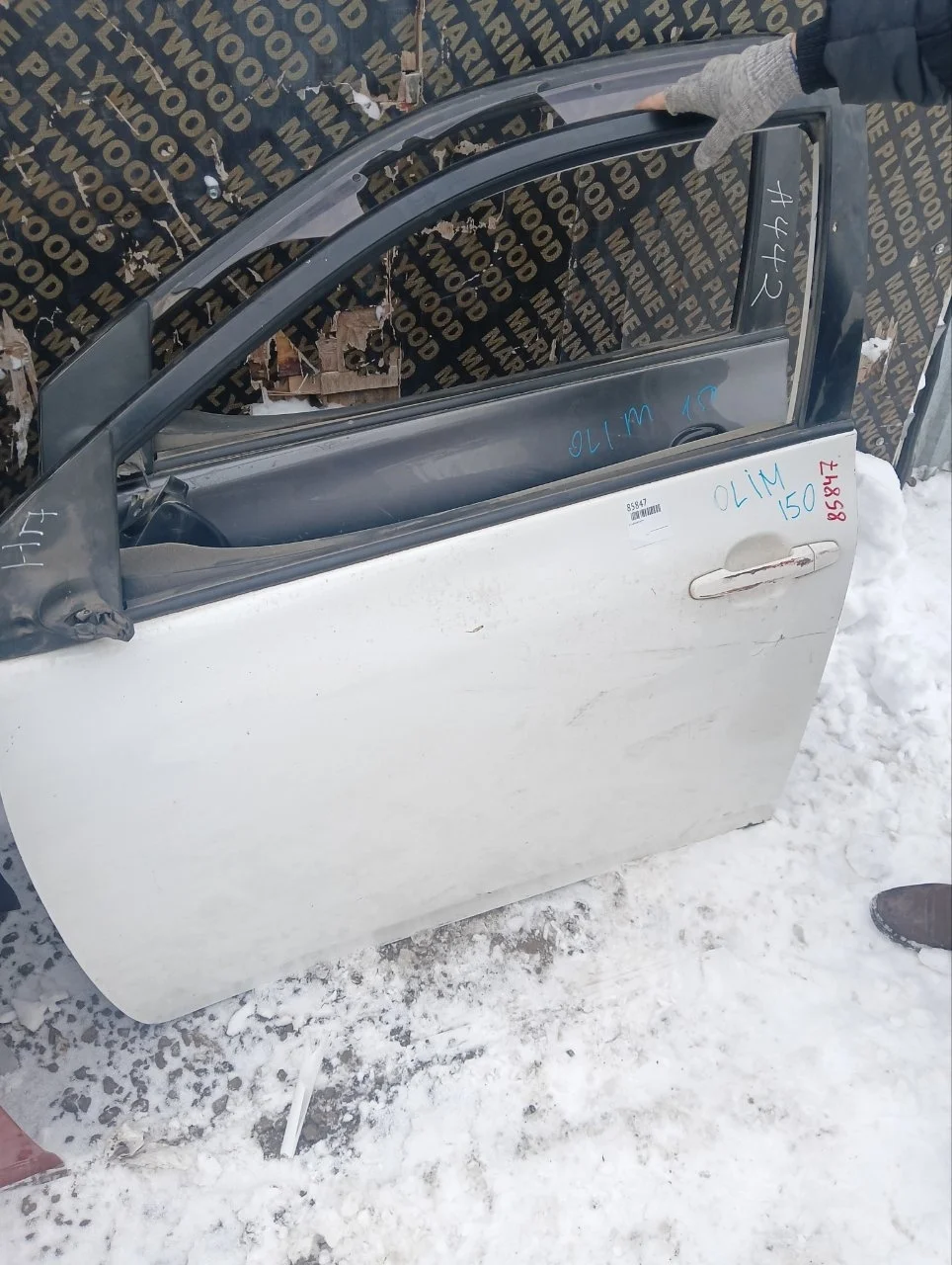 Дверь Toyota Corolla 2006-2012 6700212A30 150, передняя левая