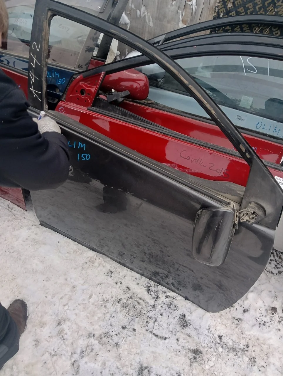 Дверь Toyota Corolla 2006-2012 6700112A30 150, передняя правая