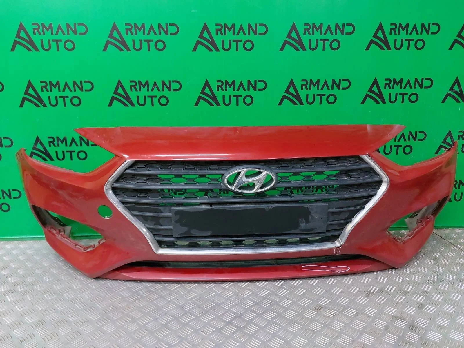 Бампер Hyundai Solaris 2017-2020