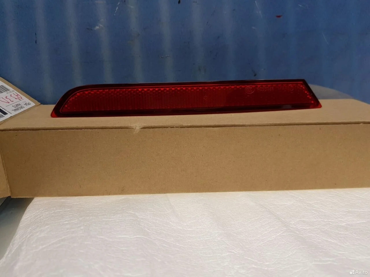 Отражатель rh заднего бампера opel astra j gtc