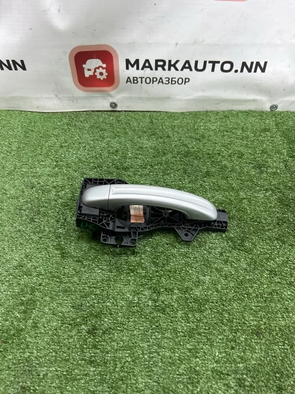 Ручка двери наружная Audi Q7 2008 4L0839886H 4L 3.0 ДИЗЕЛЬ CAS, задняя правая