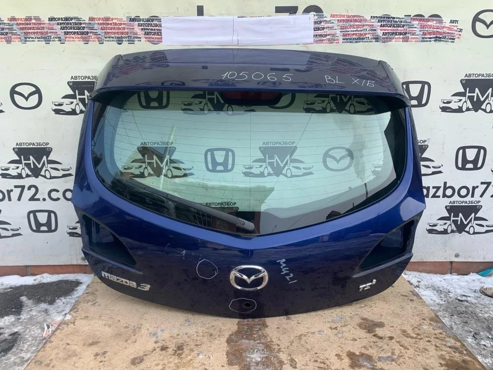 Дверь багажника со стеклом для Mazda 3 BL 2008-2013