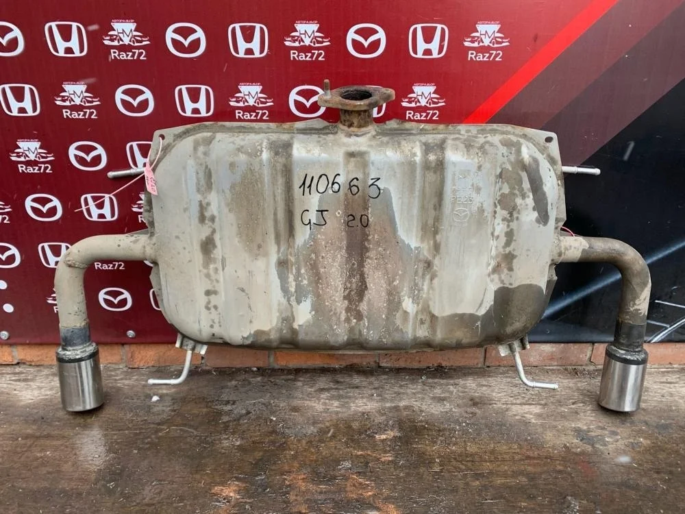 Глушитель основной для Mazda 6 GJ 2012-2018