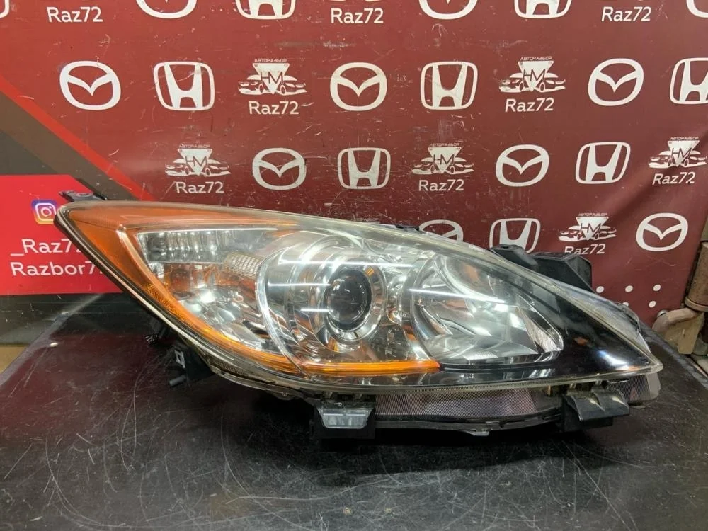 Фара правая для Mazda 3 BL 2008-2013