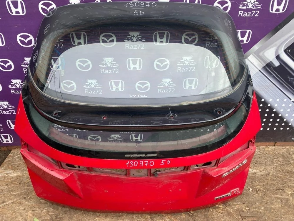 Стекло заднее для Honda Civic FN 2 (Type R) 2007-2011