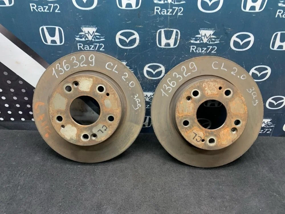 Диск тормозной задний для Honda Accord 7 CL 2003-2008