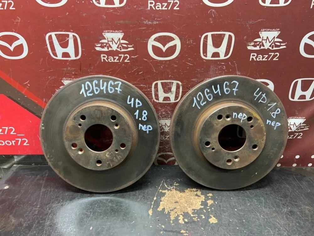 Диск тормозной передний для Honda Civic FD (4D) 2006-2012