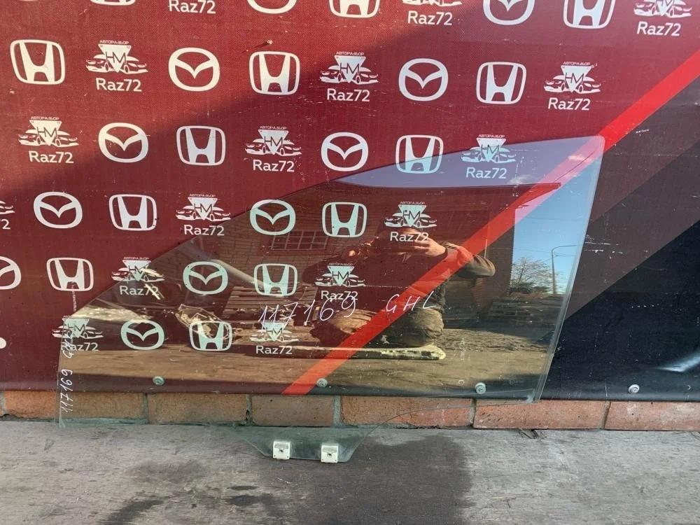 Стекло двери передней левой для Mazda 6 GH 2007-2012