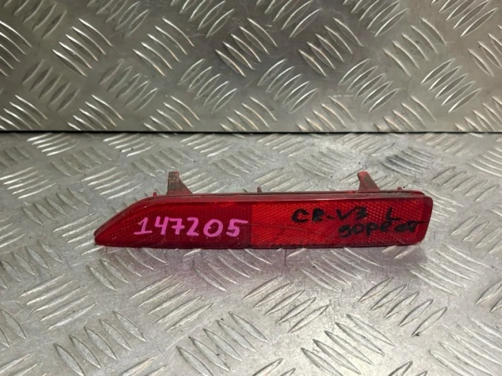 Отражатель в бампер задний левый для Honda CR-V 3 RE 2006-2012