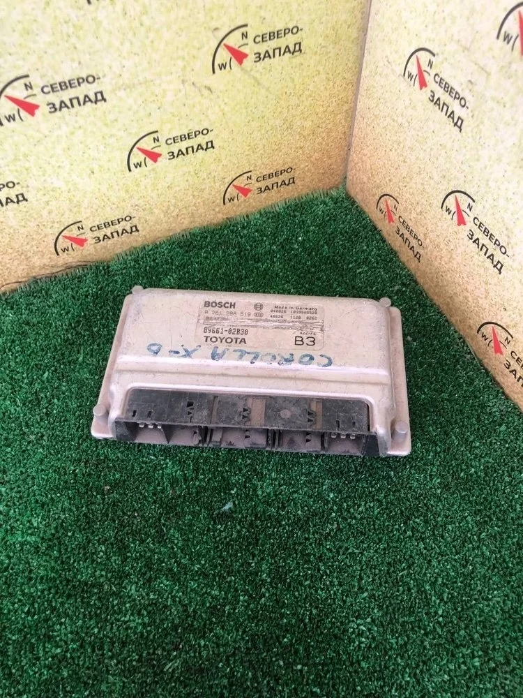 Блок управления двс Toyota Corolla 2005 8966102B30 ZZE120 4ZZ