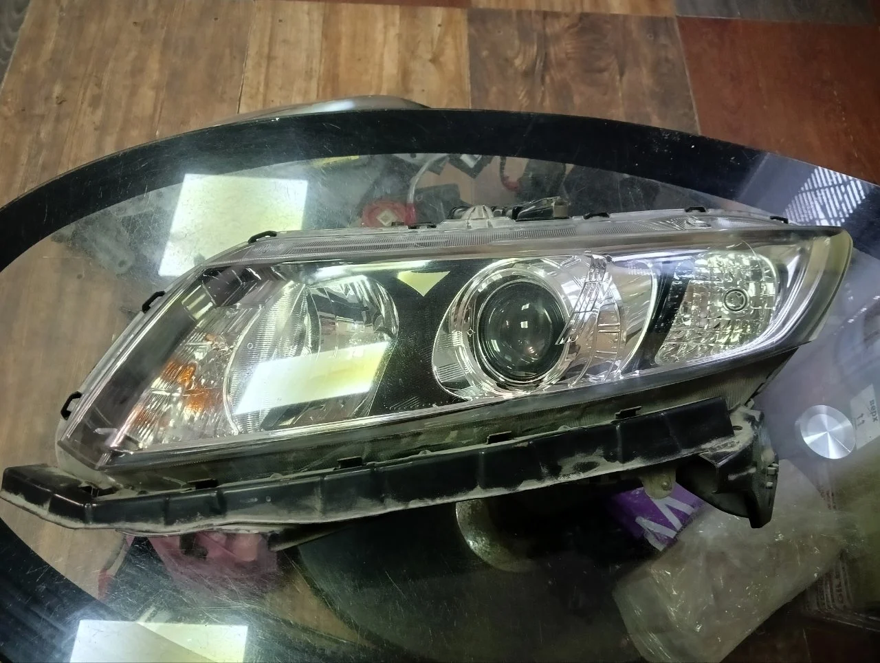 Фара галоген Honda Civic 9 2012-2017 33150TR0G01 4D, передняя левая