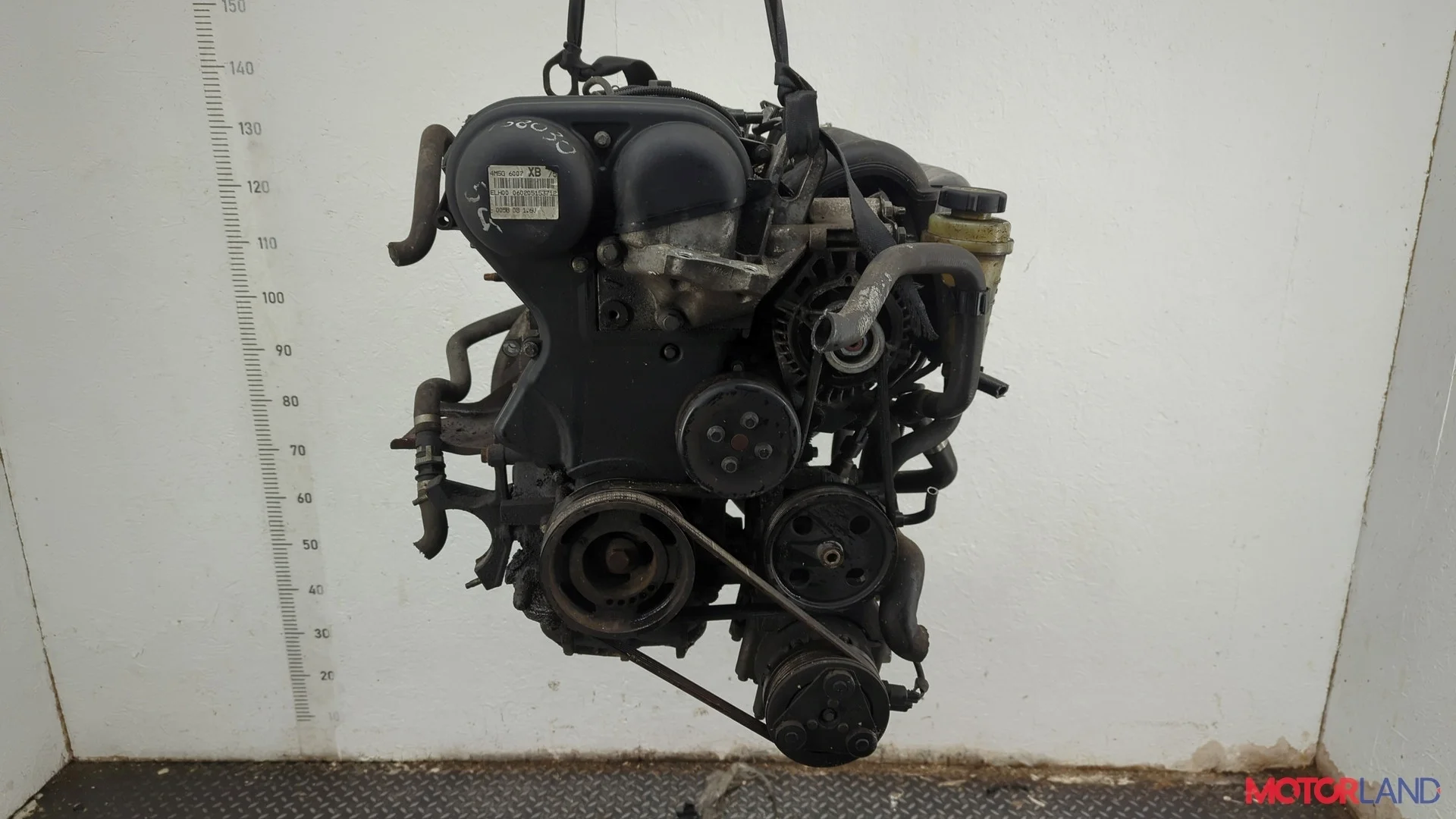 Двигатель (ДВС) Ford Focus 2 2005-2008 КПП 5-ст.мех.(МКПП) HWDA, HWDB Бензин 1.6 л Инжектор