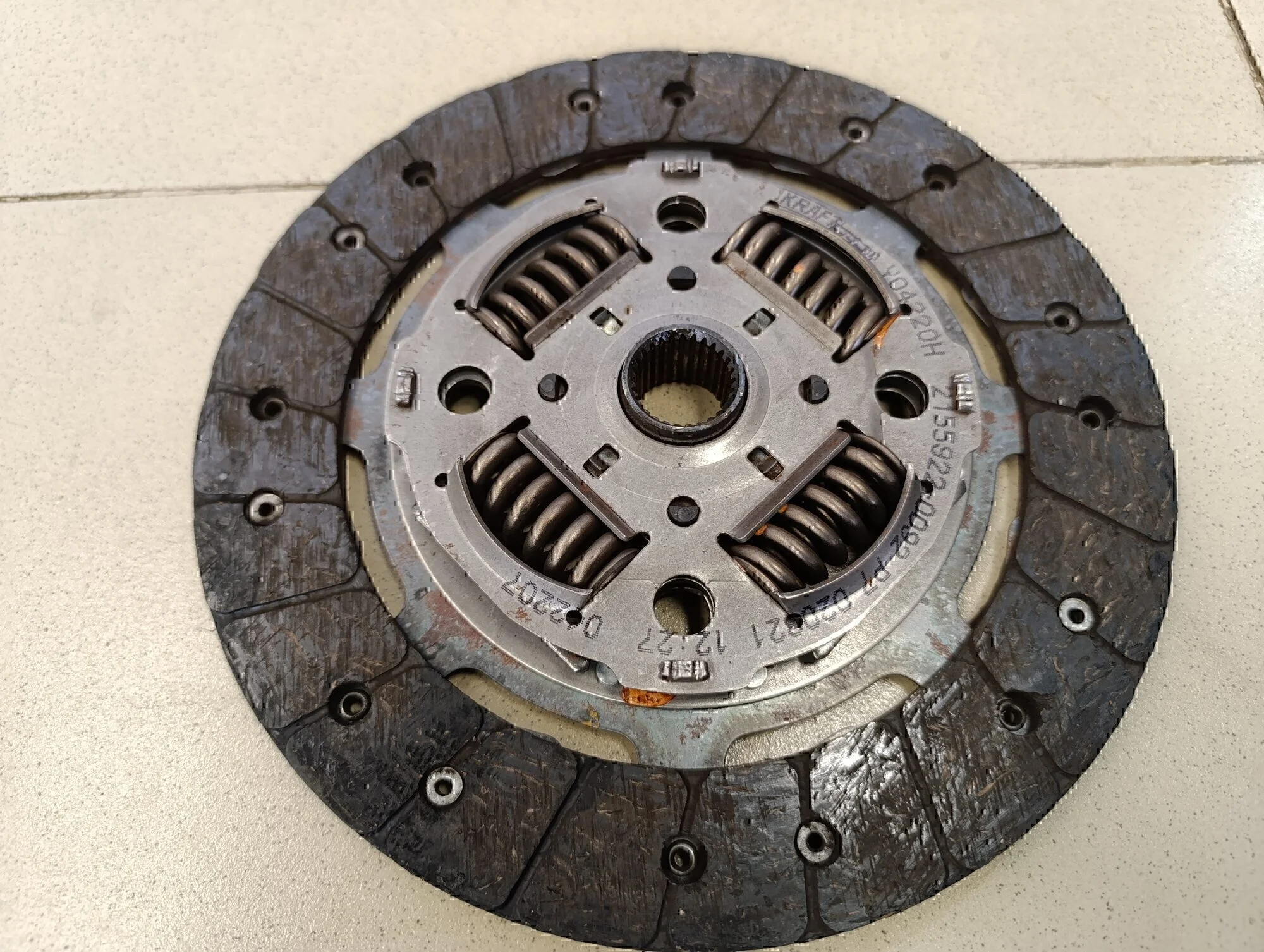 Диск сцепления Fabia 2007-2015